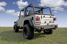 Load image into Gallery viewer, Rugged Ridge 11546.10 Xtreme Heavy Duty Rear Bumper for Select Jeep CJ5, Jeep CJ7, Jeep Scrambler, Jeep TJ, Jeep Wrangler