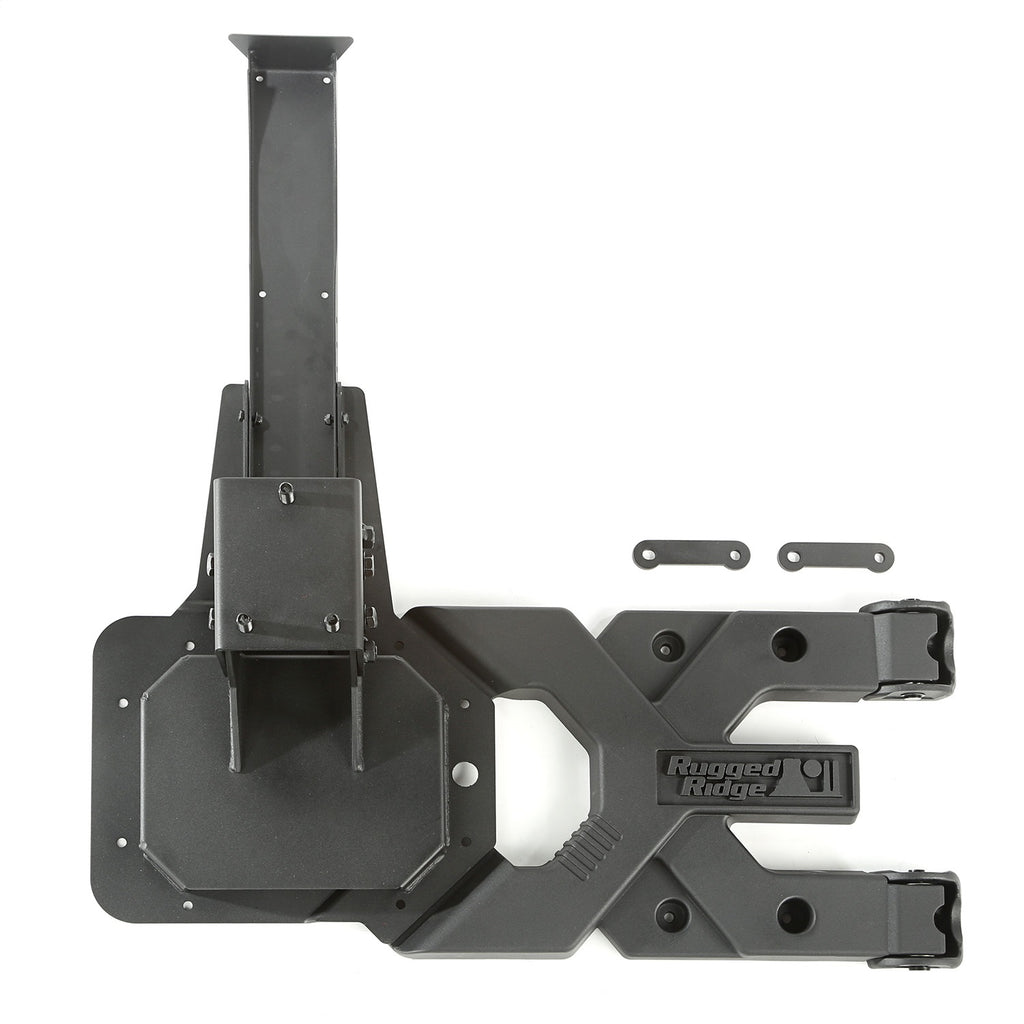 Rugged Ridge 11546.50 Spartacus HD Tire Carrier Kit for Select Jeep Wrangler, Jeep Wrangler JK