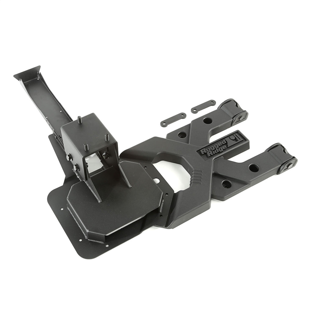 Rugged Ridge 11546.50 Spartacus HD Tire Carrier Kit for Select Jeep Wrangler, Jeep Wrangler JK