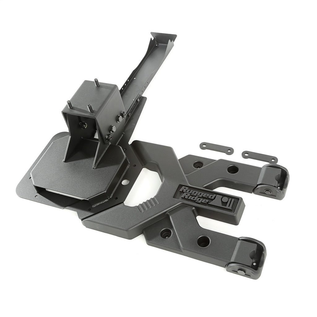 Rugged Ridge 11546.50 Spartacus HD Tire Carrier Kit for Select Jeep Wrangler, Jeep Wrangler JK