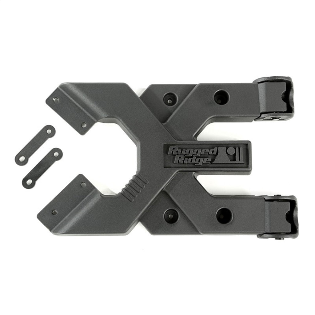 Rugged Ridge 11546.51 Spartacus HD Tire Carrier Hinge Casting for Select Jeep Wrangler, Jeep Wrangler JK