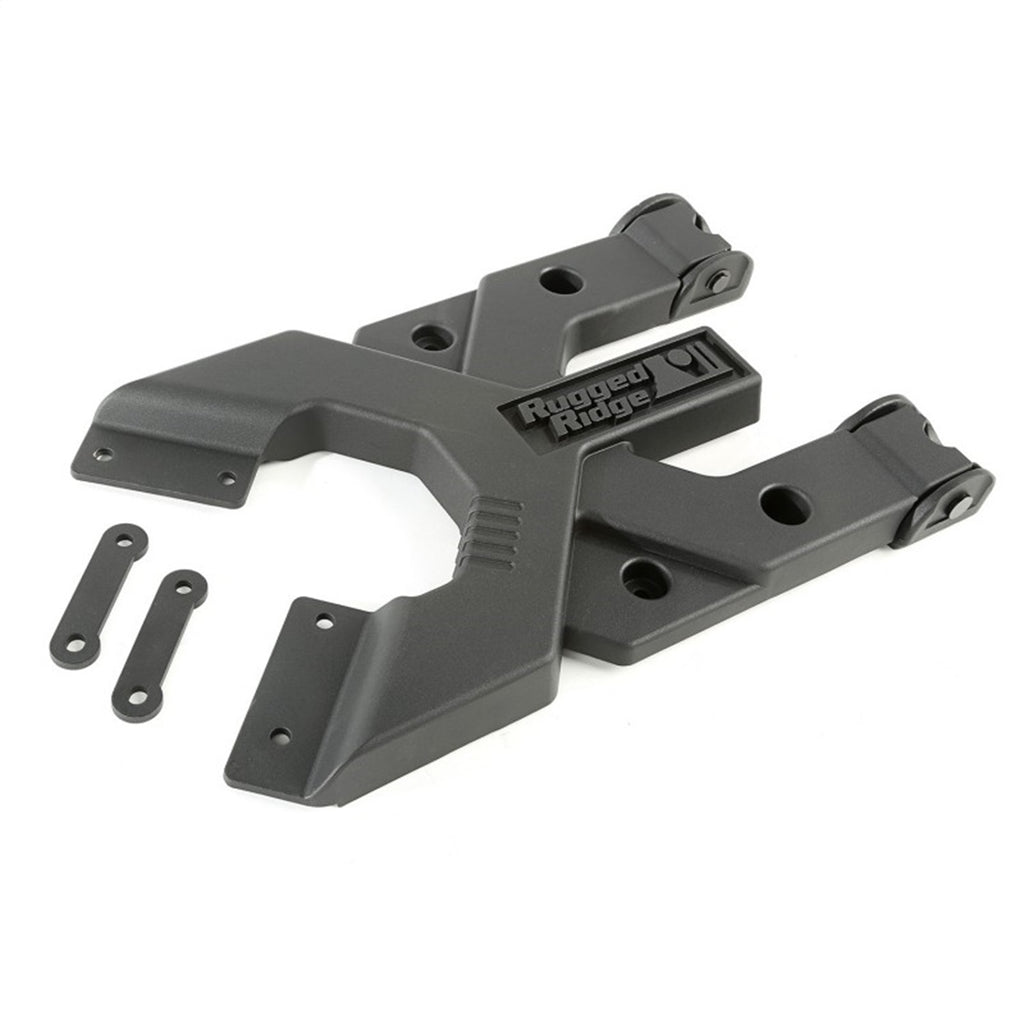 Rugged Ridge 11546.51 Spartacus HD Tire Carrier Hinge Casting for Select Jeep Wrangler, Jeep Wrangler JK