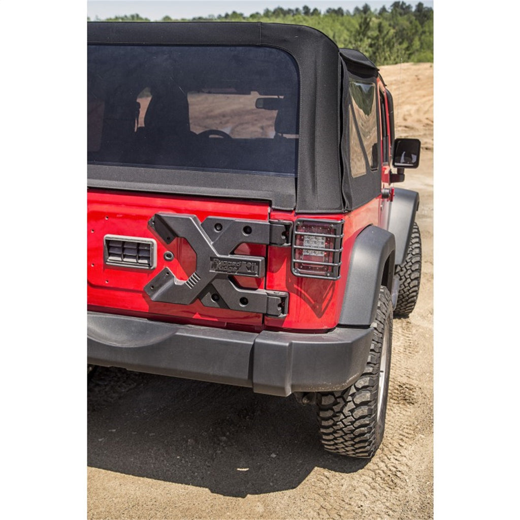 Rugged Ridge 11546.51 Spartacus HD Tire Carrier Hinge Casting for Select Jeep Wrangler, Jeep Wrangler JK