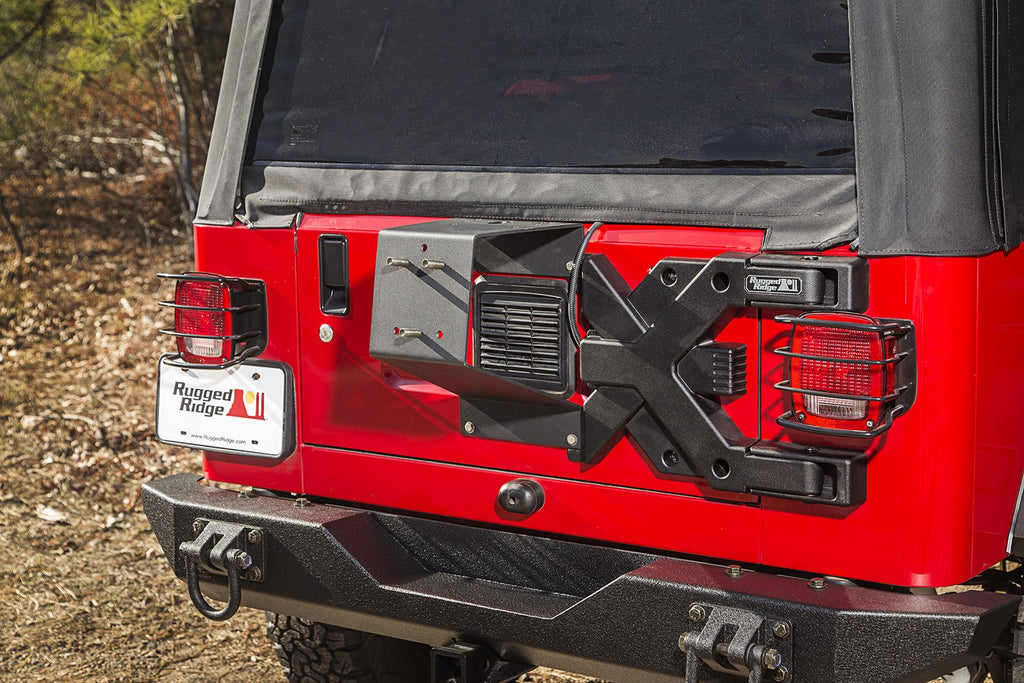Rugged Ridge 11546.61 Spartacus HD Tire Carrier Hinge Casting for Select Jeep TJ, Jeep Wrangler