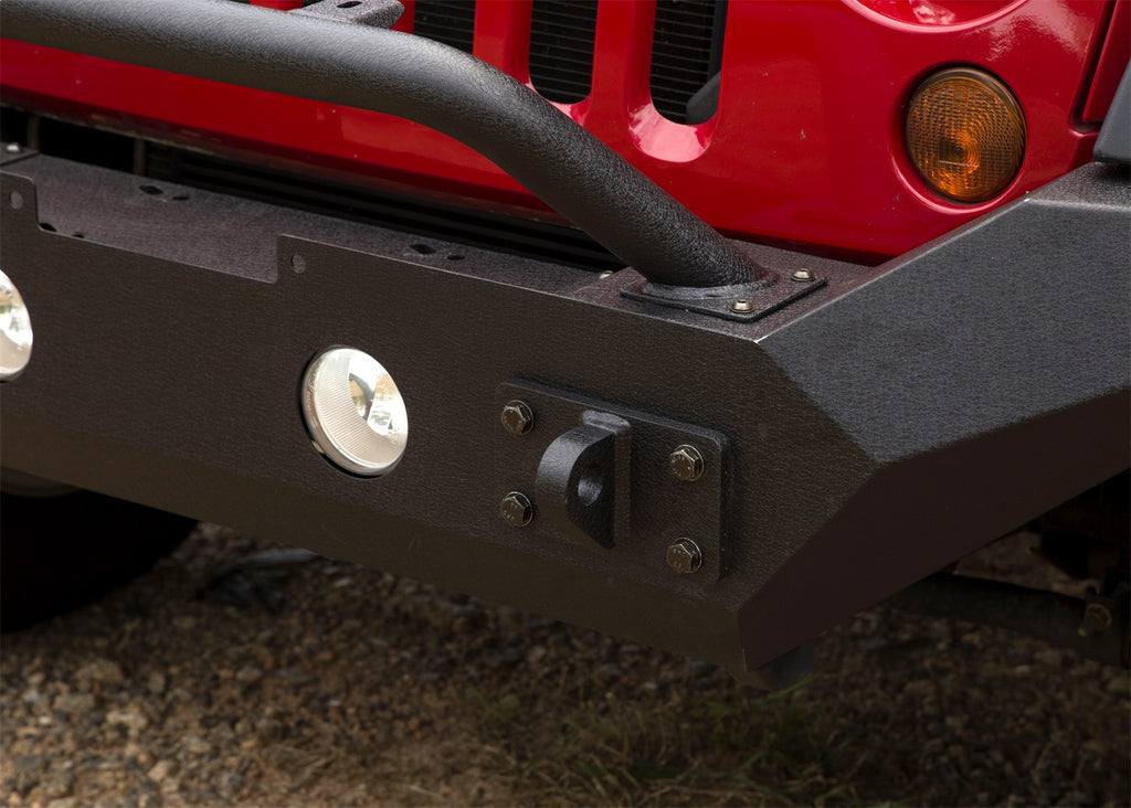 Rugged Ridge 11548.01 Spartan Front Bumper for Select Jeep Wrangler, Jeep Wrangler JK