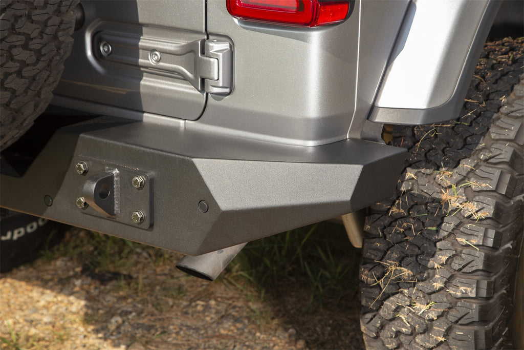 Rugged Ridge 11548.51 Spartan Rear Bumper for Select Jeep Wrangler