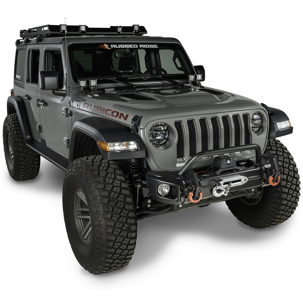 Rugged Ridge 11549.05 Arcus Front Bumper for Select Jeep Wrangler
