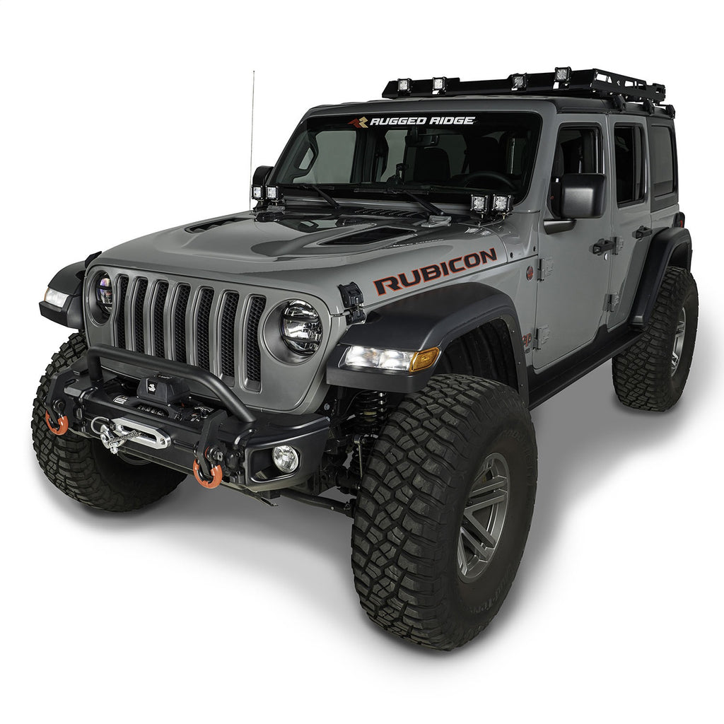 Rugged Ridge 11549.05 Arcus Front Bumper for Select Jeep Wrangler