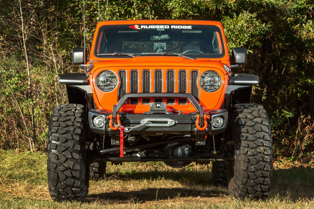 Rugged Ridge 11549.07 Arcus Front Bumper for Select Jeep Gladiator, Jeep Wrangler