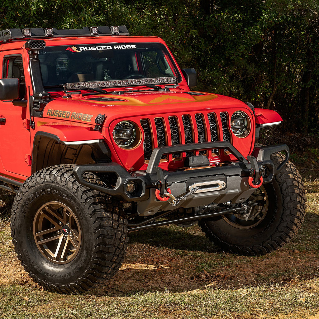 Rugged Ridge 11549.41 Venator Front Bumper for Select Jeep Wrangler