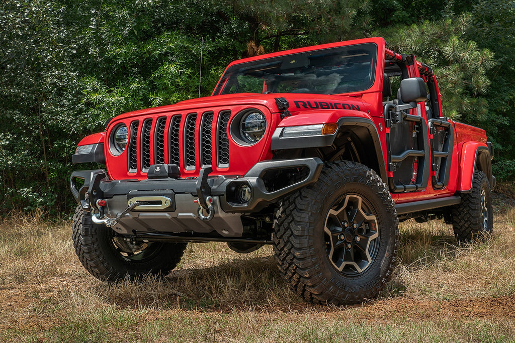 Rugged Ridge 11549.42 Venator Front Bumper for Select Jeep Gladiator, Jeep Wrangler