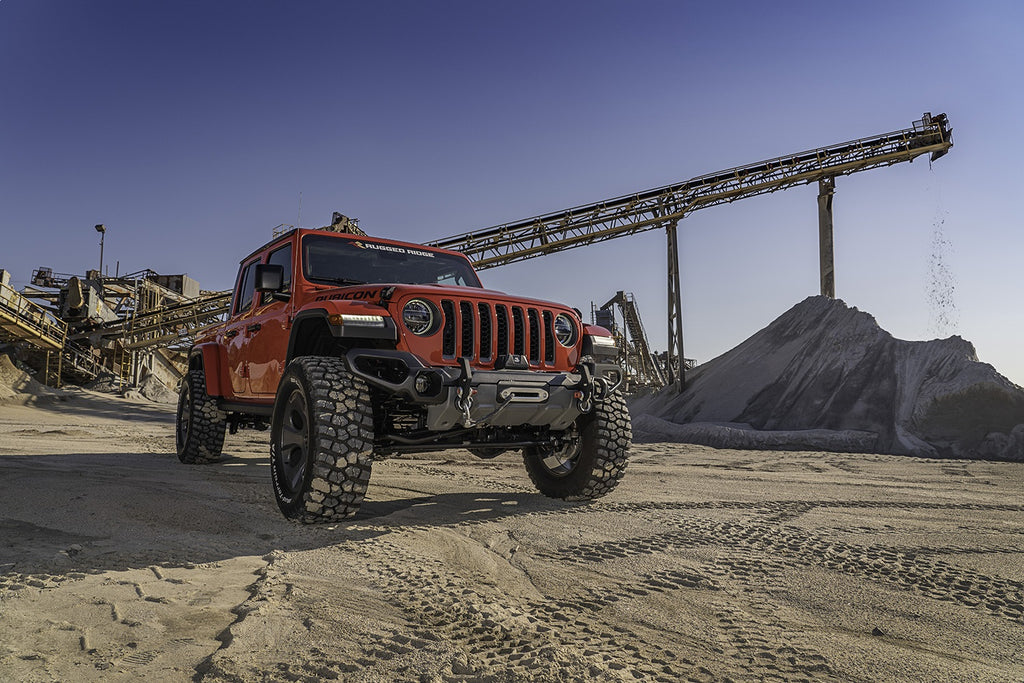 Rugged Ridge 11549.42 Venator Front Bumper for Select Jeep Gladiator, Jeep Wrangler
