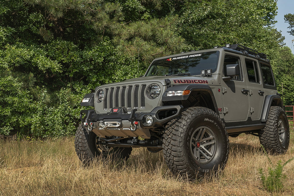 Rugged Ridge 11549.42 Venator Front Bumper for Select Jeep Gladiator, Jeep Wrangler