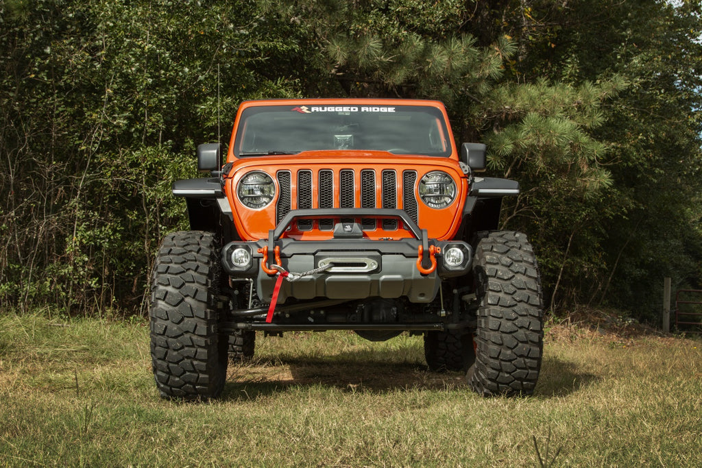 Rugged Ridge 11549.45 Venator Front Bumper for Select Jeep Gladiator, Jeep Wrangler