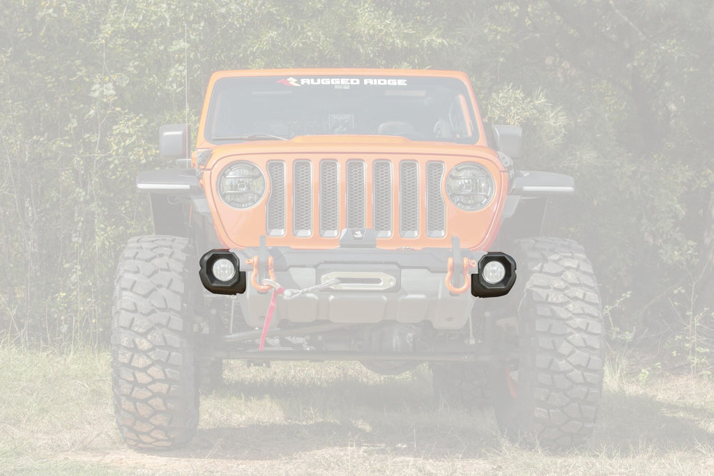 Rugged Ridge 11549.64 Venator Stubby Ends for Select Jeep Gladiator, Jeep Wrangler
