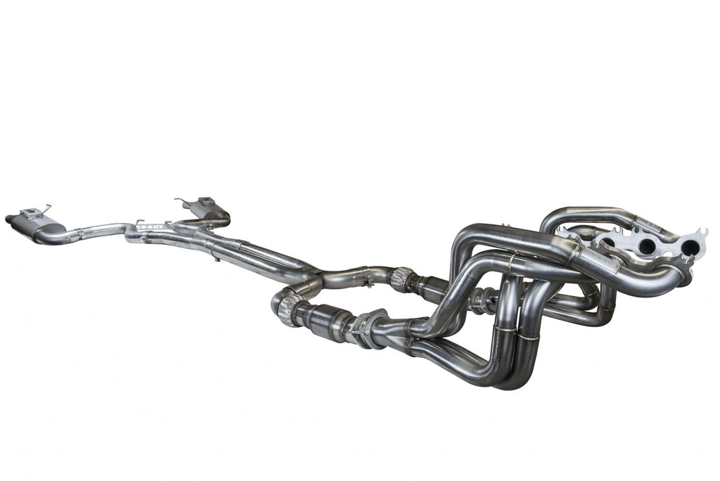 Kooks Custom Headers 1154F330 1-3/4in. x 1-7/8in. Stainless Headers/GREEN Catted Exhaust. 2015-2020 Shelby GT3 for Select Ford Mustang