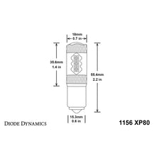 Load image into Gallery viewer, 1156-Xp80-Led---Amber-(Pair)
