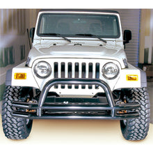 Load image into Gallery viewer, Rugged Ridge 11560.01 Front Tube Bumper for Select Jeep CJ5, Jeep CJ7, Jeep Scrambler, Jeep TJ, Jeep Wrangler