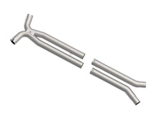 Load image into Gallery viewer, Kooks Custom Headers 11563100 3in. x 2 3/4in.(OEM) Stainless Resonator Delete X-Pipe. 2020 Ford Mustang GT500 for Select Ford Mustang