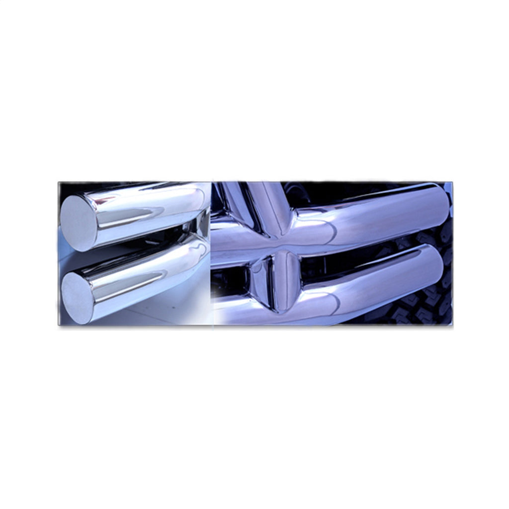Rugged Ridge 11563.01 Front Tube Bumper for Select Jeep CJ5, Jeep CJ7, Jeep Scrambler, Jeep TJ, Jeep Wrangler