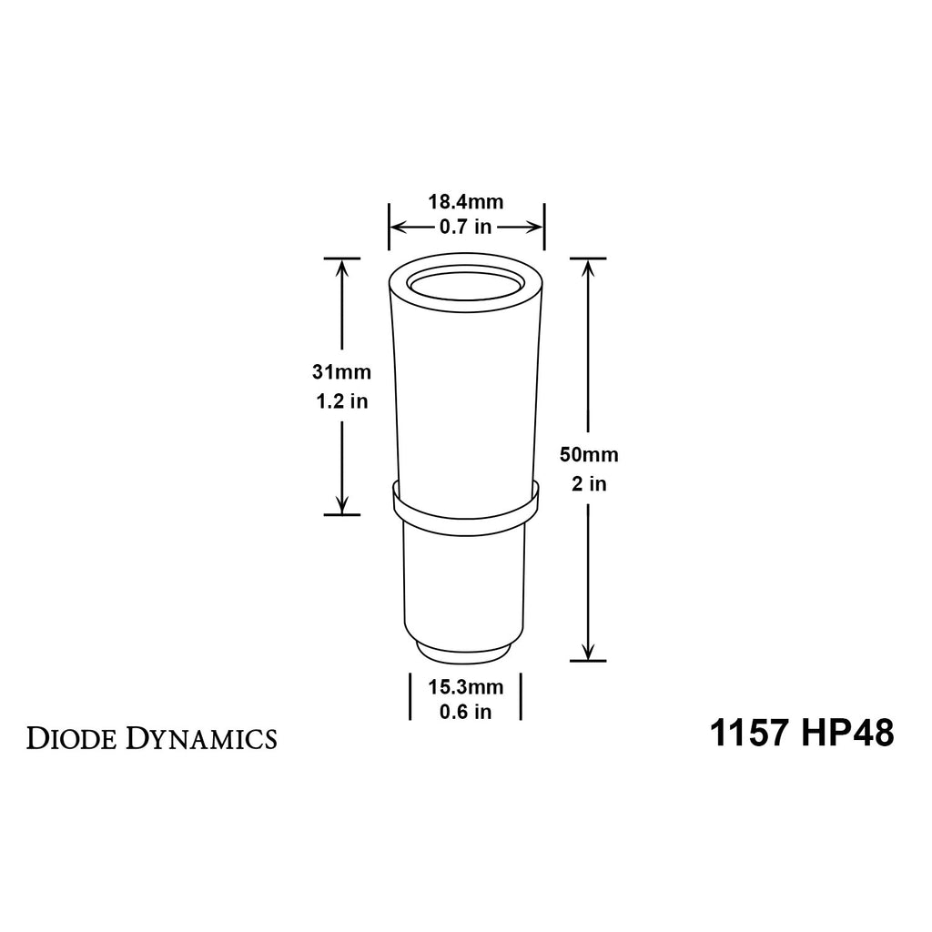 1157-Led-Bulb-Hp48-Led---Red-Four