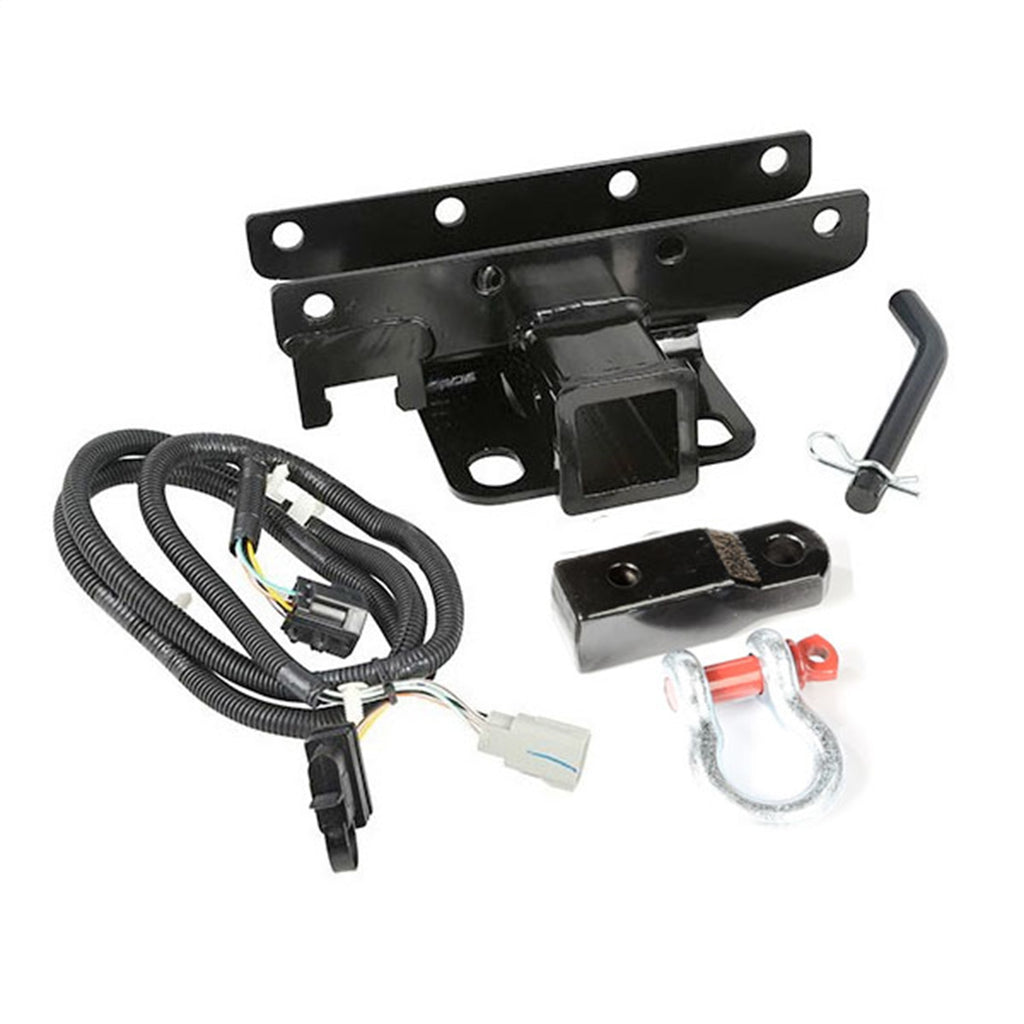 Rugged Ridge 11580.62 Trailer Hitch Kit for Select Jeep Wrangler, Jeep Wrangler JK