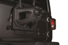 Load image into Gallery viewer, Rugged Ridge 11585.26 Spare Tire Relocation Bracket for Select Jeep Wrangler