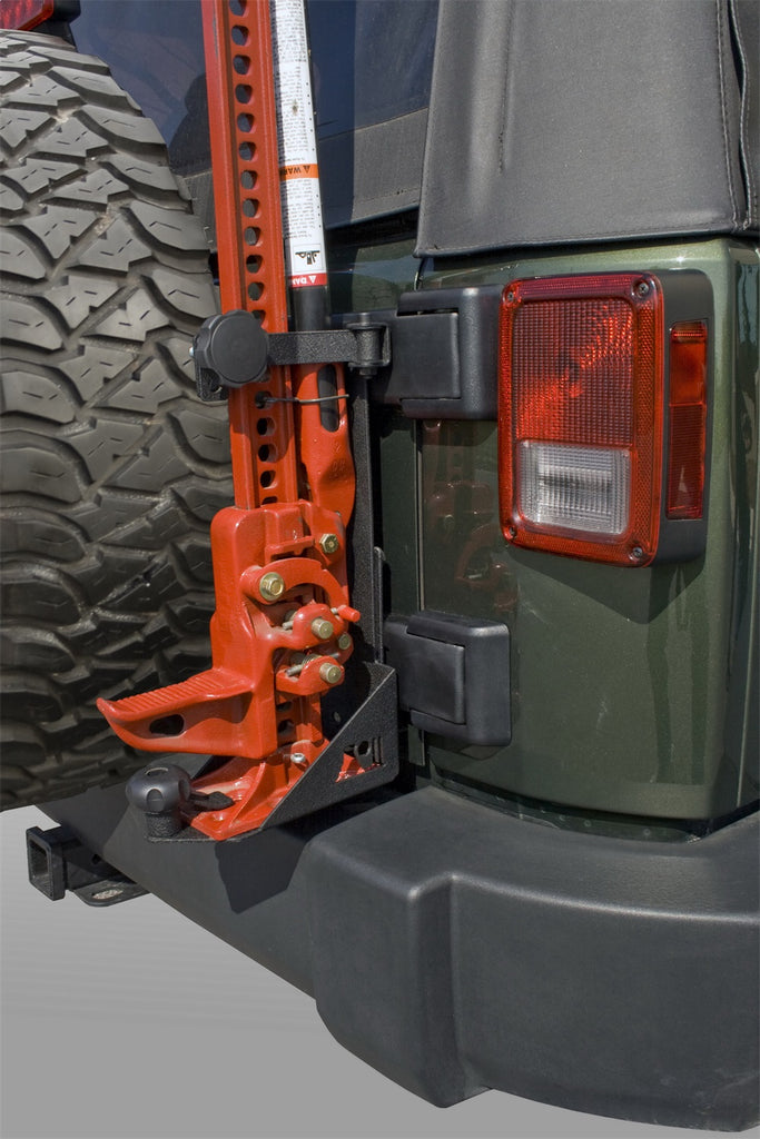 Rugged Ridge 11586.01 Jack Mounting Bracket for Select Jeep Wrangler, Jeep Wrangler JK