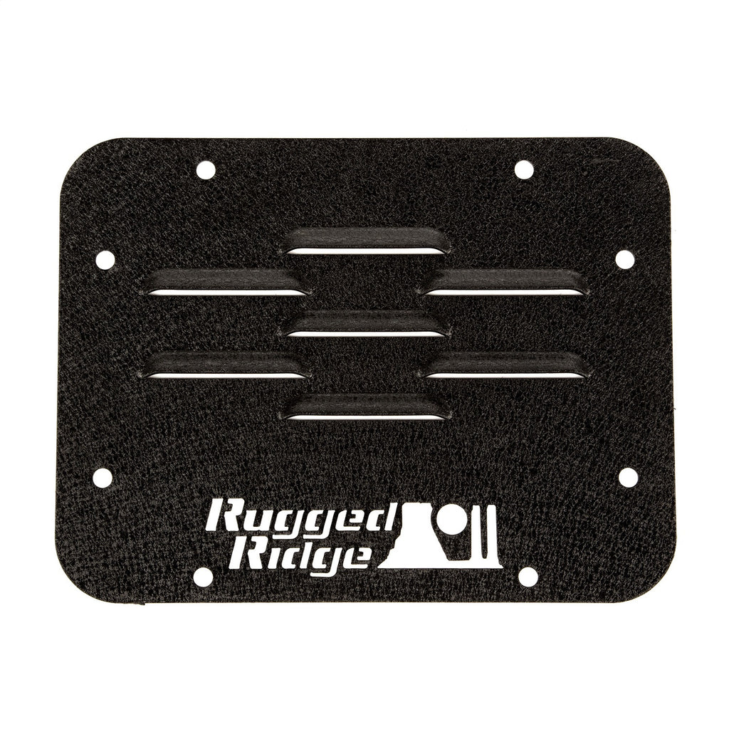 Rugged Ridge 11586.10 Tire Carrier Delete Plate for Select Jeep Wrangler, Jeep Wrangler JK
