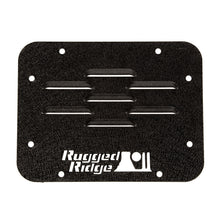 Load image into Gallery viewer, Rugged Ridge 11586.10 Tire Carrier Delete Plate for Select Jeep Wrangler, Jeep Wrangler JK