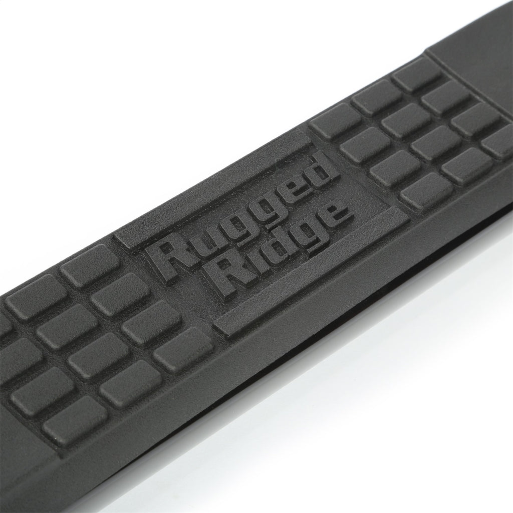 Rugged Ridge 11590.05 Side Tube Step for Select Jeep Wrangler, Jeep Wrangler JK