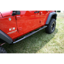 Load image into Gallery viewer, Rugged Ridge 11590.06 Side Tube Step for Select Jeep Wrangler, Jeep Wrangler JK