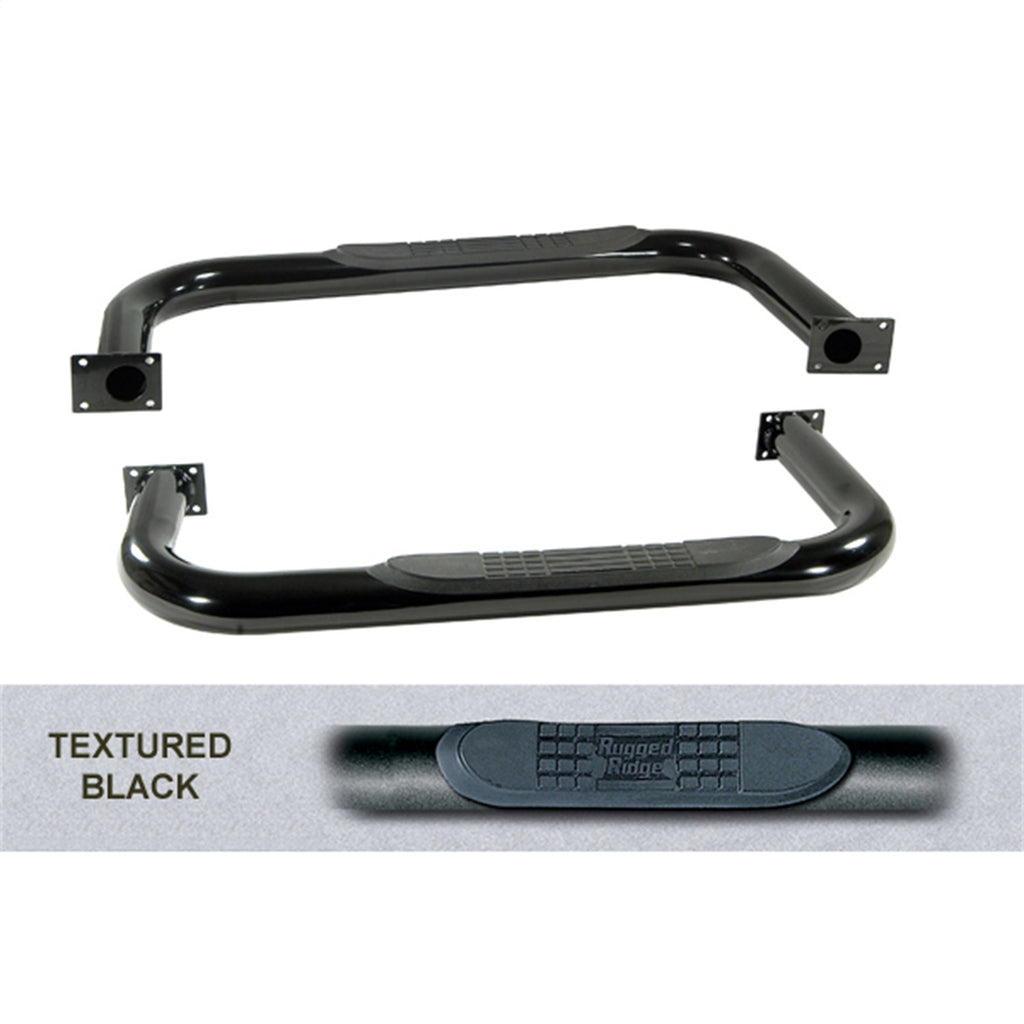 Rugged Ridge 11591.02 Side Tube Step for Select Jeep CJ7
