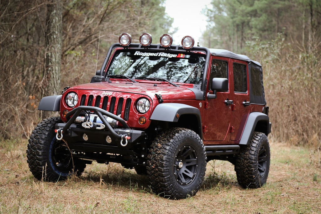 Omix 11609.30 Fender Flare Kit for Select Jeep Wrangler, Jeep Wrangler JK