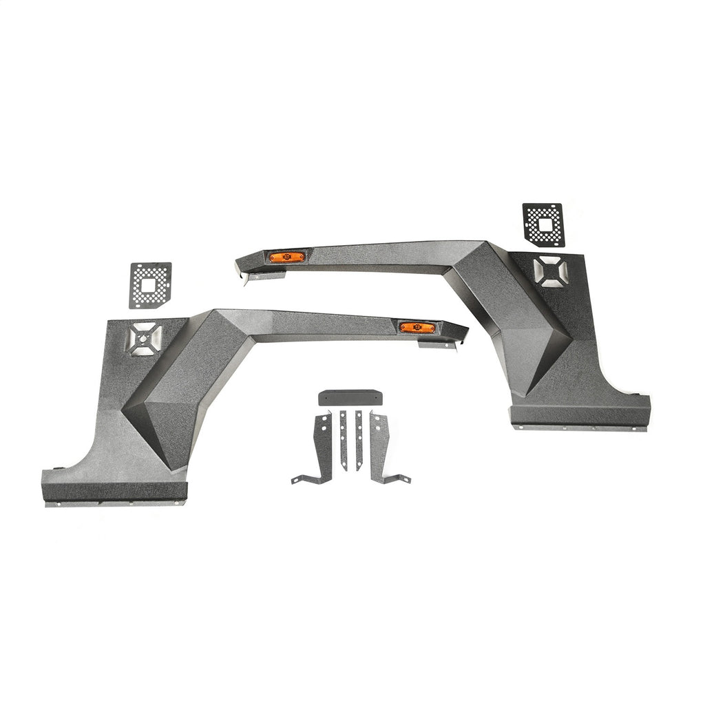 Rugged Ridge 11615.01 XHD Armor Fenders for Select Jeep Wrangler, Jeep Wrangler JK
