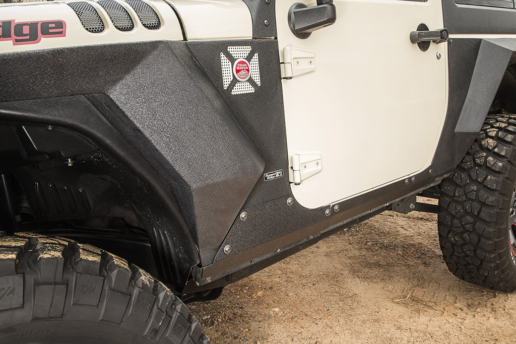 Rugged Ridge 11615.11 XHD Armor Cladding for Select Jeep Wrangler, Jeep Wrangler JK