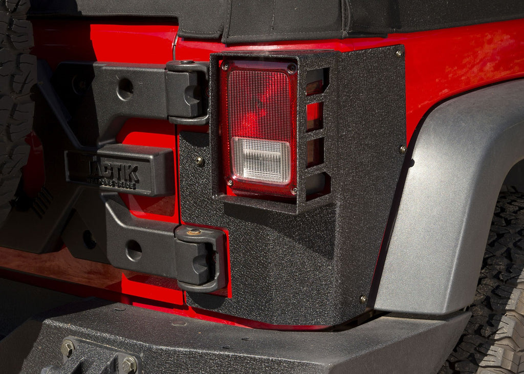Rugged Ridge 11615.21 XHD Corner Guard for Select Jeep Wrangler, Jeep Wrangler JK