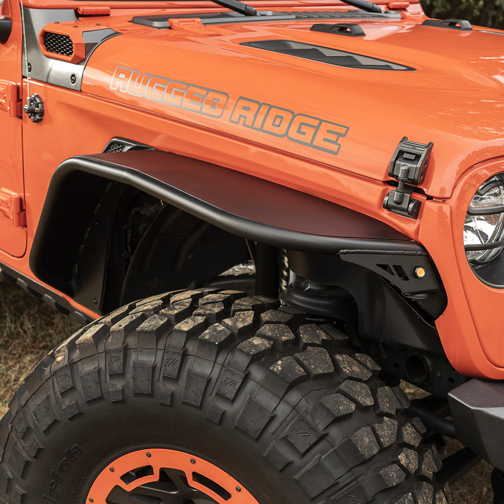 Rugged Ridge 11615.73 Heavy Duty Fender Flare for Select Jeep Wrangler