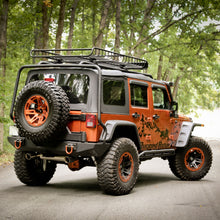 Load image into Gallery viewer, Rugged Ridge 11640.10 Flat Pocket Fender Flare Set for Select Jeep Wrangler, Jeep Wrangler JK