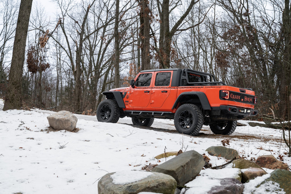 Rugged Ridge 11640.52 All Terrain Fender Flare Set for Select Jeep Gladiator