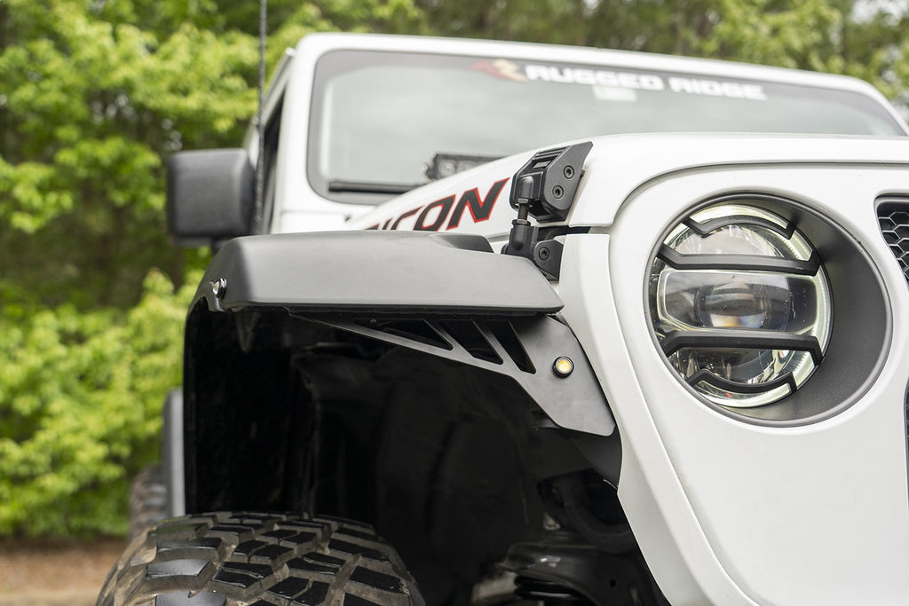 Rugged Ridge 11640.92 Chop Bracket Kit for Select Jeep Gladiator, Jeep Wrangler