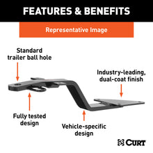 Load image into Gallery viewer, CURT 11646 Class 1 Fixed-Tongue Trailer Hitch with 3/4in. Trailer Ball Hole - Truck Part Superstore