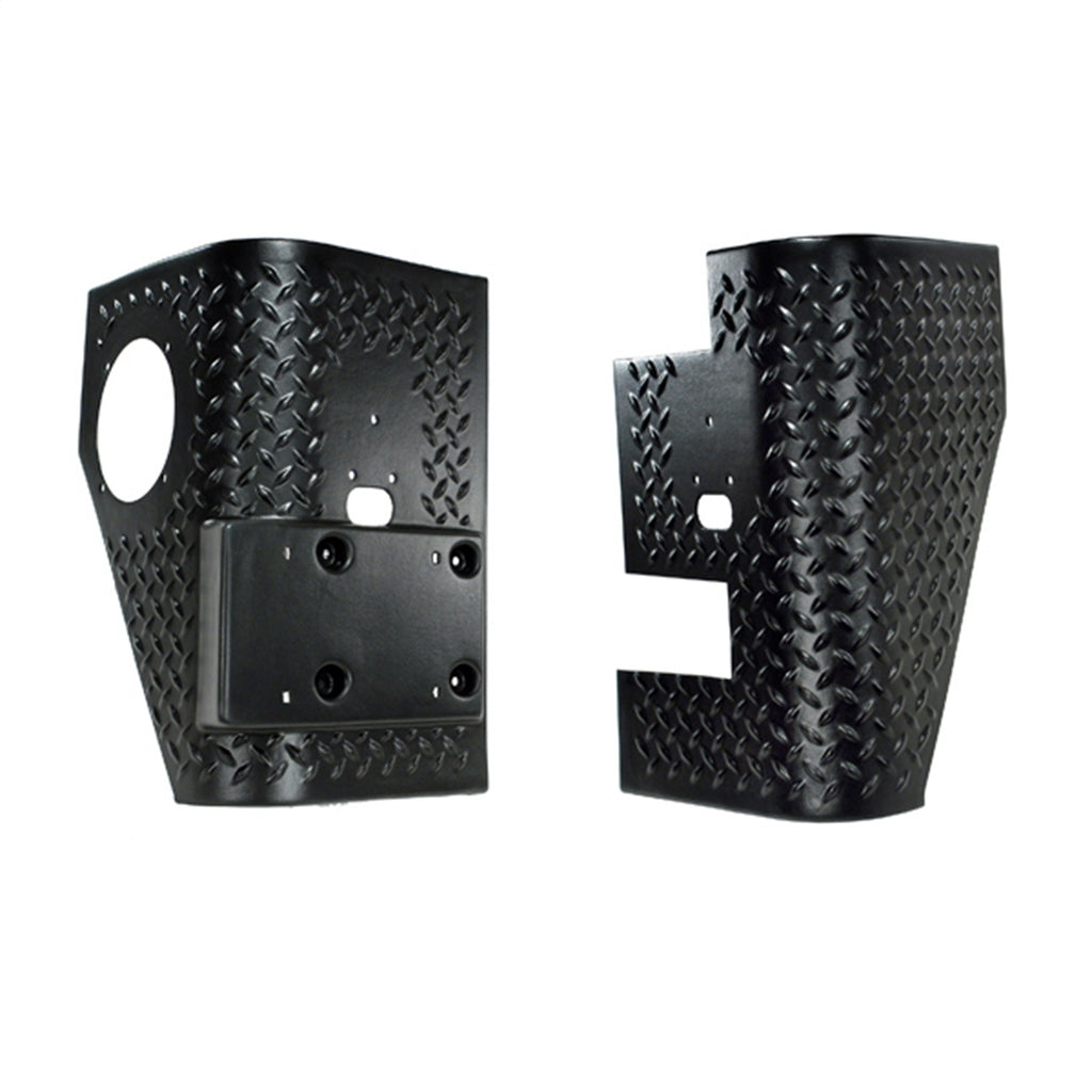 Rugged Ridge 11650.02 Body Armor Rear Tall Corner for Select Jeep TJ, Jeep Wrangler