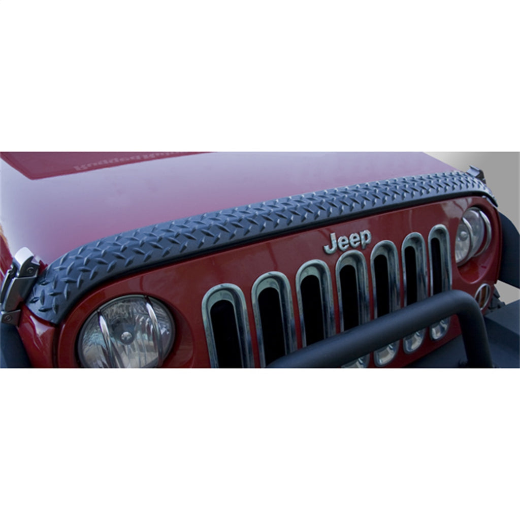 Rugged Ridge 11651.17 Body Armor Hood Stone Guard for Select Jeep Wrangler, Jeep Wrangler JK