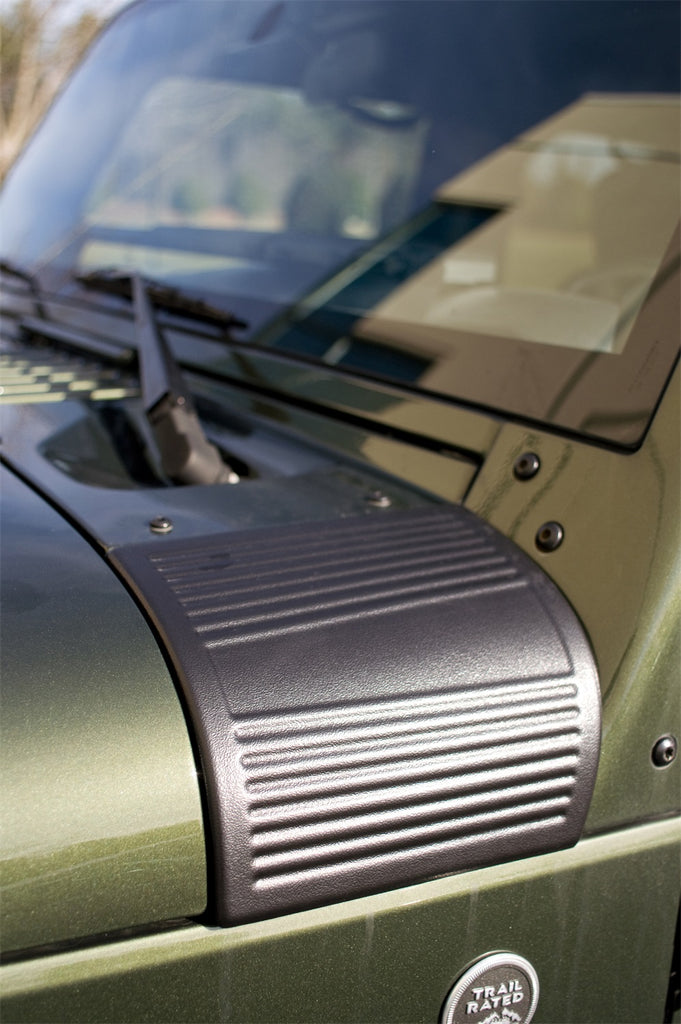 Rugged Ridge 11651.18 Body Armor Cowl for Select Jeep Wrangler, Jeep Wrangler JK