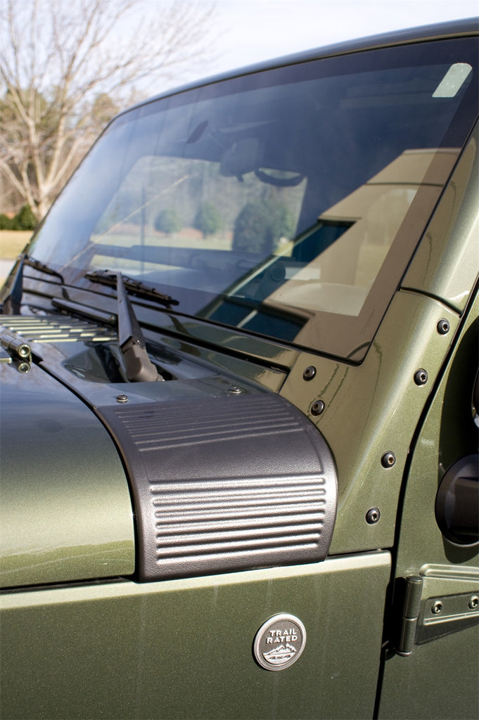 Rugged Ridge 11651.18 Body Armor Cowl for Select Jeep Wrangler, Jeep Wrangler JK