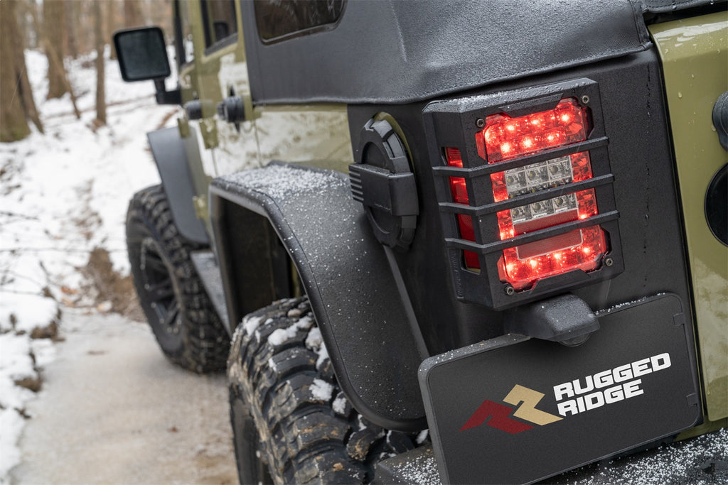 Rugged Ridge 11651.77 Body Armor Cowl for Select Jeep Wrangler, Jeep Wrangler JK