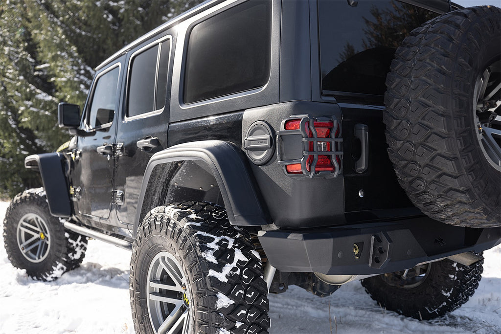 Rugged Ridge 11651.78 Body Armor Rear Tall Corner for Select Jeep Wrangler