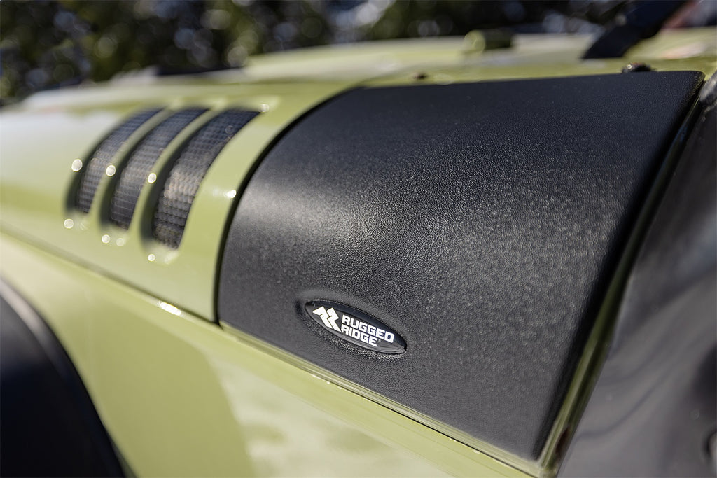 Rugged Ridge 11651.79 Body Armor Cowl for Select Jeep Wrangler, Jeep Wrangler JK