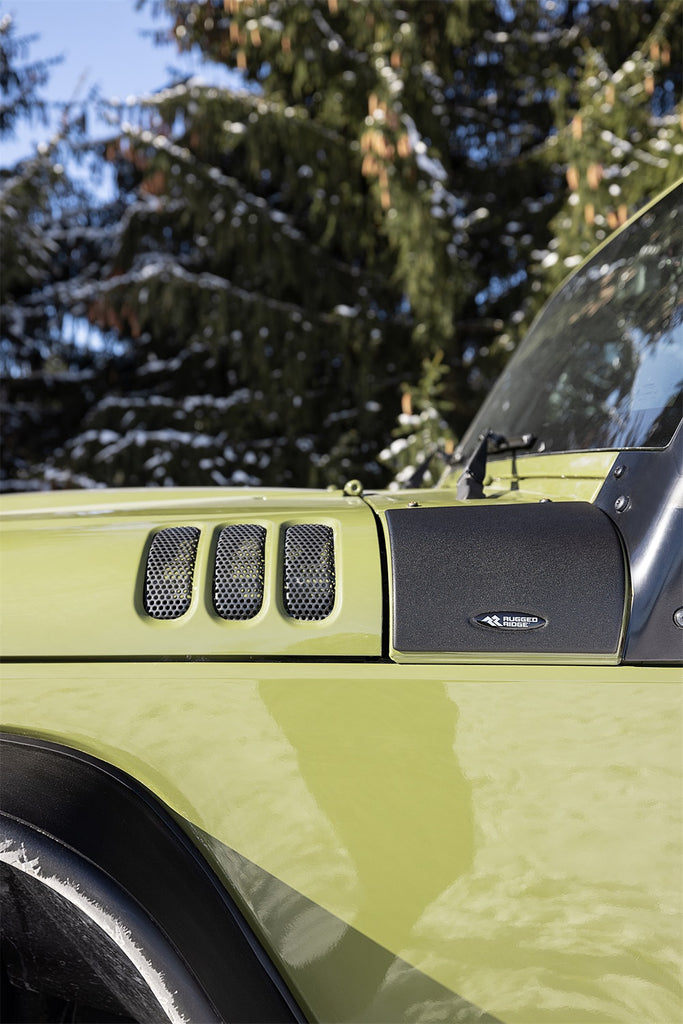 Rugged Ridge 11651.79 Body Armor Cowl for Select Jeep Wrangler, Jeep Wrangler JK
